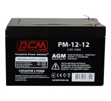 Батарея до ДБЖ Powercom 12В 12Ah (PM-12-12) 