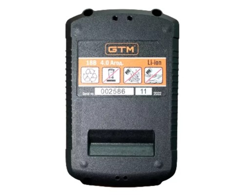 Акумулятор до електроінструменту GTM B18V/4Аh Li-Ion, 18В (B18V/4Аh)