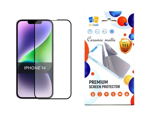 Скло захисне Drobak Matte Ceramics Apple iPhone 14 Plus (535325) (535325)
