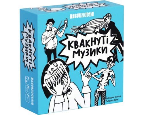Настільна гра Feelindigo Квакнуті музики (Freaky Band) українська (FI19030) Настільна гра Feelindigo Квакнуті музики (Freaky Band) українська (FI19030)