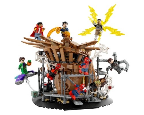 Конструктор LEGO Marvel Вирішальний бій Людини-Павука 900 деталей (76261)