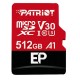 Карта пам'яті Patriot 512GB microSD class 10 UHS-I U3 (PEF512GEP31MCX) 