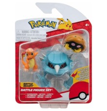 Фігурка Pokemon набір W17 - Кабуто, Чармандер, Метанг (PKW3052)