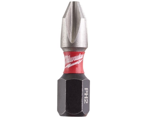 Набір біт Milwaukee SHOCKWAVE, PH2, 25мм, 25шт (4932430853)