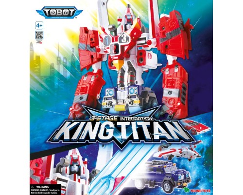 Трансформер Tobot Детективи Галактики С3 Кінг Титан (301135)
