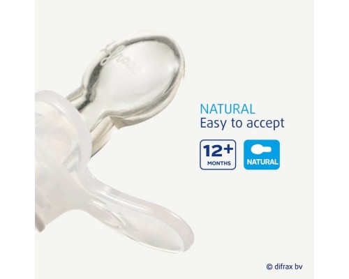 Пустушка Difrax Natural Night, світиться у темряві, 12+ міс (GL804)