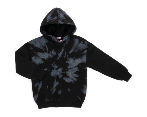 Кофта дитяча Breeze худи флісова (854-134-black)