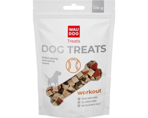 Ласощі для собак WAUDOG Treats Кольорові курячі суші 100 г (4457)