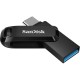 USB флеш накопичувач SanDisk 512GB Ultra Dual Go Black USB/Type-C (SDDDC3-512G-G46) 