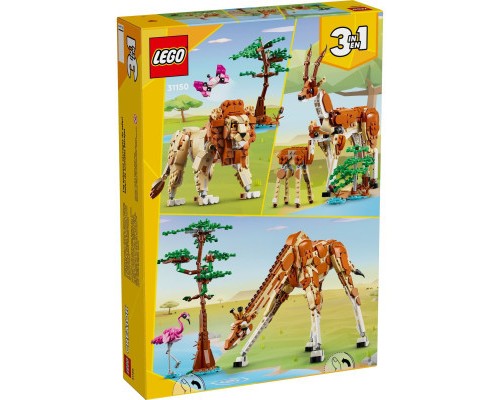 Конструктор LEGO Creator Дикі тварини сафарі 780 деталей (31150)