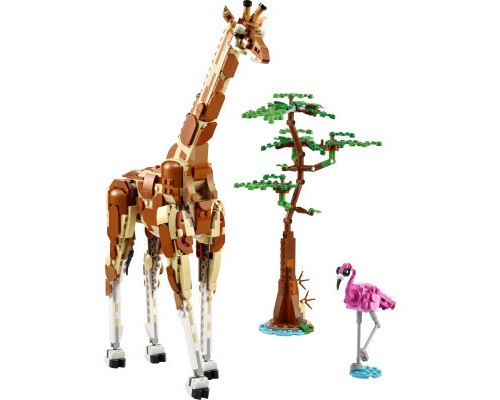 Конструктор LEGO Creator Дикі тварини сафарі 780 деталей (31150)