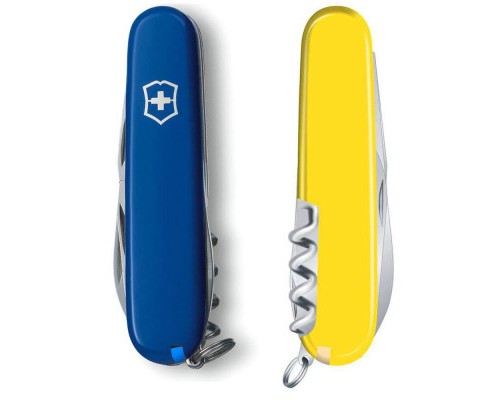 Ніж Victorinox Spartan Ukraine 91 мм Синьо-Жовтий (1.3603.2.8)