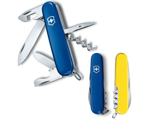 Ніж Victorinox Spartan Ukraine 91 мм Синьо-Жовтий (1.3603.2.8)