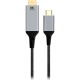 Кабель мультимедійний USB-C to HDMI 2.0m 8K 60Hz Cablexpert (A-CM-HDMIM8K-2M) 