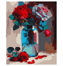 Картина по номерам Santi Магічні троянди 40*50 см алмазна мозаїка (954698)