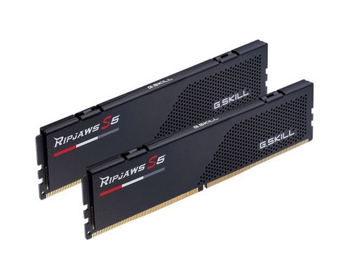 Модуль пам'яті для комп'ютера DDR5 32GB (2x16GB) 5600 MHz Ripjaws S5 Matte Black G.Skill (F5-5600J2834F16GX2-RS5K)