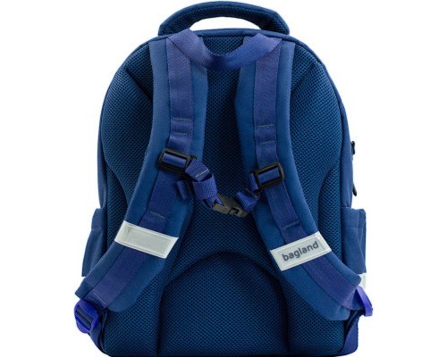 Рюкзак шкільний Bagland Butterfly 21 л. синій 1150 (0056566) (953917117)