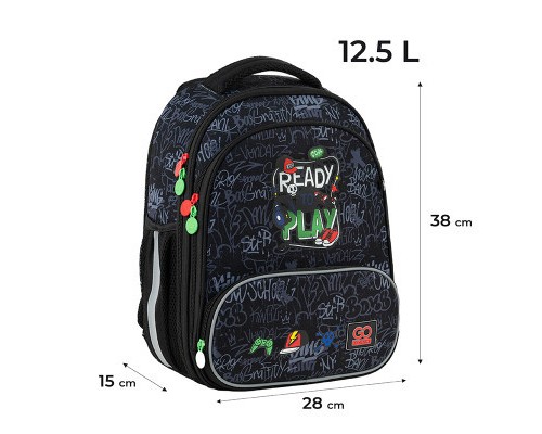 Рюкзак шкільний GoPack Education 597M-6 Ready2Play (GO24-597M-6)