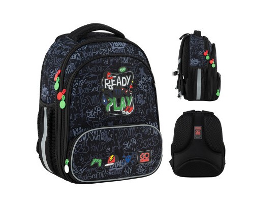 Рюкзак шкільний GoPack Education 597M-6 Ready2Play (GO24-597M-6)
