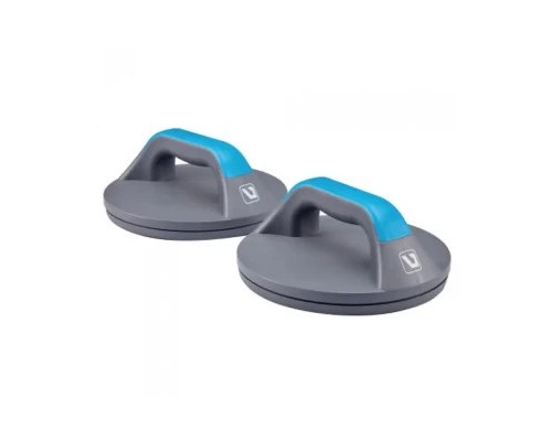 Упори для віджимань LiveUp Push Up Pro LS9411 сірий Уні 19.5х9см (6951376100037)