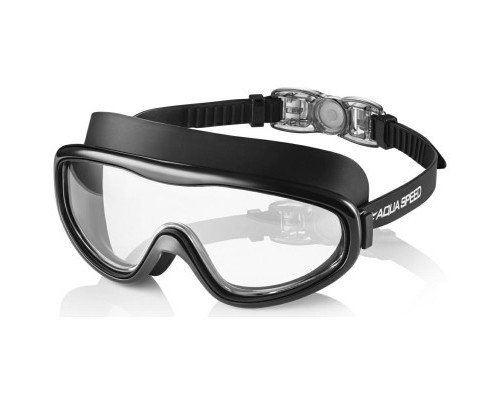 Окуляри для плавання Aqua Speed Tivano 235-07 9244 чорний, сірий OSFM (5908217692443)