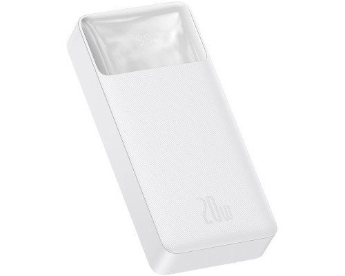 Батарея універсальна Baseus Bipow 20000mAh 20W white (PPBD050302)
