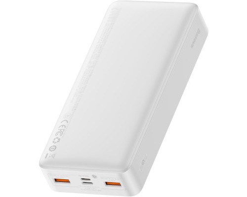 Батарея універсальна Baseus Bipow 20000mAh 20W white (PPBD050302)