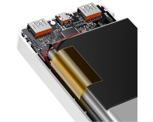 Батарея універсальна Baseus Bipow 20000mAh 20W white (PPBD050302)