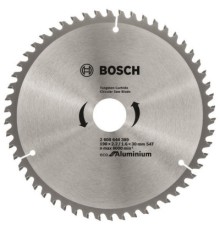 Диск пильний Bosch Eco for Aluminium 190x2.42/1.6x30мм 54TCG (2.608.644.389)