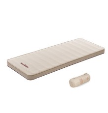 Туристичний килимок Naturehike Самонадувний 10 см одинарний NH20FCD08 бежевий (6927595720004)