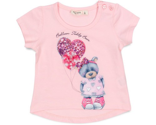 Набір дитячого одягу Breeze з ведмедиком (13374-98G-pink)