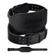 Атлетичний пояс RDX 6 шкіряний Full Black S (WBS-6FB-S)