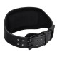 Атлетичний пояс RDX 6 шкіряний Full Black S (WBS-6FB-S)