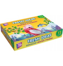 Гуашеві фарби Cool For School Fresh Ideas, 10 мл 12 кольорів (CF60182)