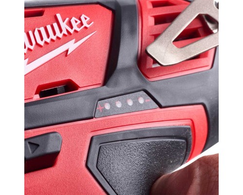 Шуруповерт Milwaukee M12 BDD-201C, 30 Нм, 2Ah, кейс (4933479439)