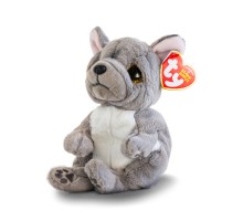 М'яка іграшка Ty Beanie bellies Сірий пес WILFRED 20 см (40596)