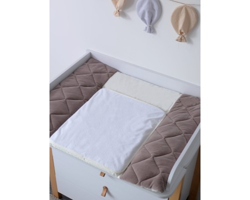 Пеленальний матрацик Верес Velour Mokko 72х80 см (429.8)