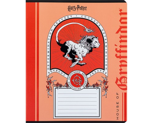 Зошит Kite Harry Potter 18 аркушів, лінія (HP24-237)