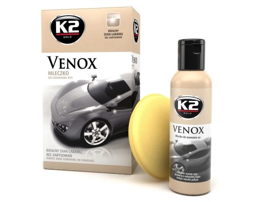 Автополіроль K2 Venox з губкою 180 г (G0501)