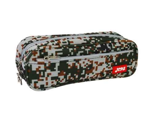 Пенал Maxi 2 відділення (J-2631-grey)