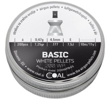 Пульки Coal Basic 4,5 мм 0,47 г 200 шт/уп (200WPB45)