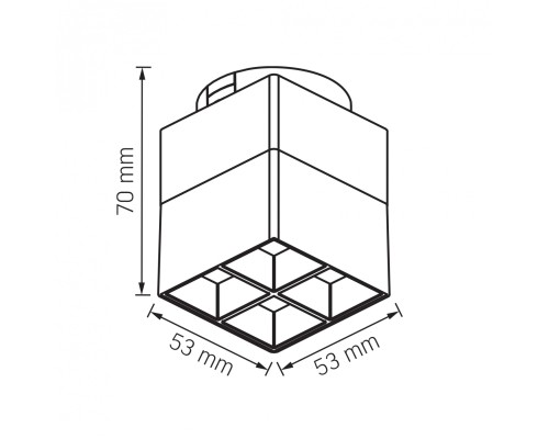 Світильник Videx LE24B 7.5W 4000K 48V Black (VL-TRMS-LE24B)