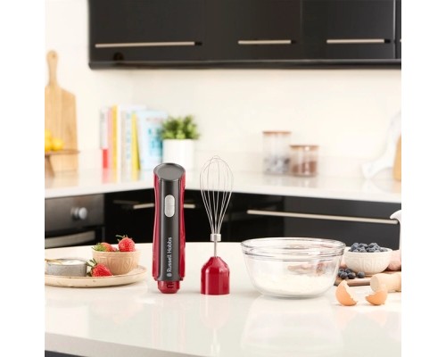 Блендер Russell Hobbs Hobbs заглибний Desire Red, 500Вт, чаша-500мл, вінчик, міні-подріб. (27140-56) Блендер Russell Hobbs Hobbs заглибний Desire Red, 500Вт, чаша-500мл, вінчик, міні-подріб. (27140-56)