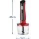 Блендер Russell Hobbs Hobbs заглибний Desire Red, 500Вт, чаша-500мл, вінчик, міні-подріб. (27140-56)