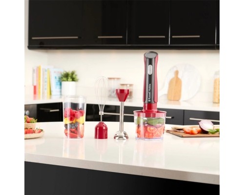 Блендер Russell Hobbs Hobbs заглибний Desire Red, 500Вт, чаша-500мл, вінчик, міні-подріб. (27140-56) Блендер Russell Hobbs Hobbs заглибний Desire Red, 500Вт, чаша-500мл, вінчик, міні-подріб. (27140-56)