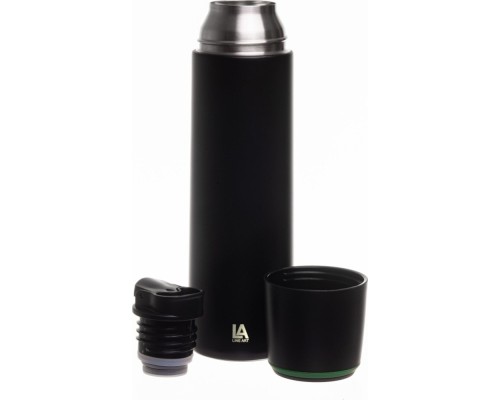 Термос Line Art Fiji 500 мл чорний/зелений (60032022LA-04)