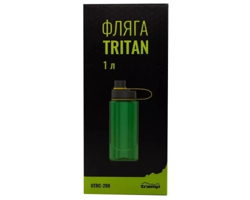 Пляшка для води Tramp Тритан 1 л Green (UTRC-288-green)