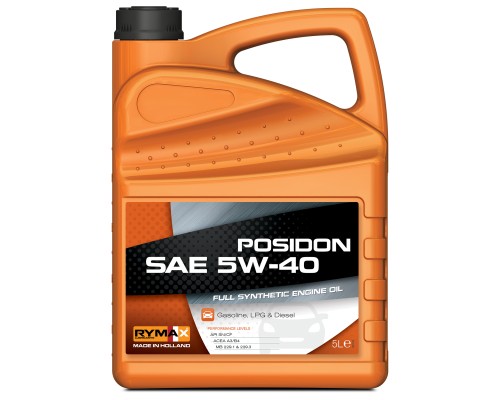 Моторна олива RYMAX Posidon 5W-40, 5л.