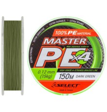 Шнур Select Master PE 150m 0.12мм 15кг (1870.01.73)