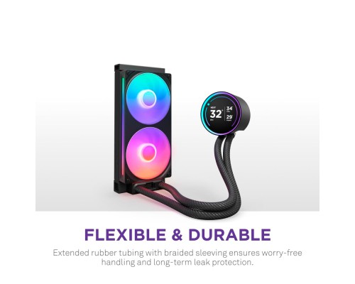 Система рідинного охолодження NZXT Kraken Elite RGB 240mm (RL-KR24E-B2)